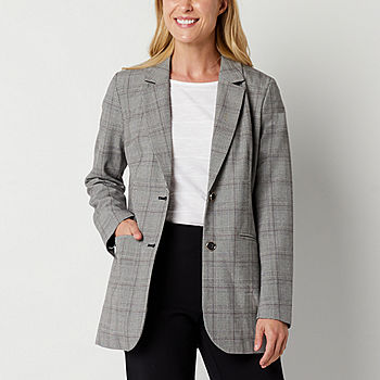 Women's Liz Claiborne Polyester Tan Plaid Pant Suit Size 4 Business Career  Work