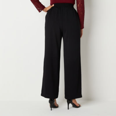 Bold Elements Womens Wide Leg Mid Rise Trouser