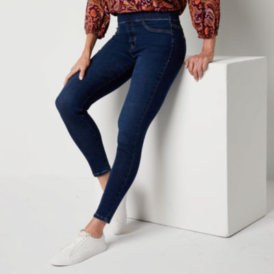 St. John's Bay Womens Mid Rise Jegging Jean