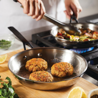 OXO Mira 3-Ply Stainless Steel 2-pc. Frying Pan