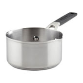Cuisinart Forever Stainless Pour Saucepan with Straining Cover, 2 Qt.