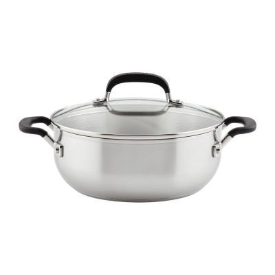 BergHOFF Neo Cast Iron 5-qt. Oval Dutch Oven, Color: Grey - JCPenney