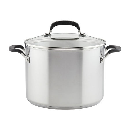 KitchenAid Stainless Steel 8-qt. Stockpot, One Size, Silver