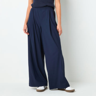 Stylus Wide Leg Pleated Pant