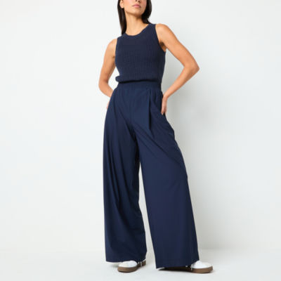 Stylus Wide Leg Pleated Pant