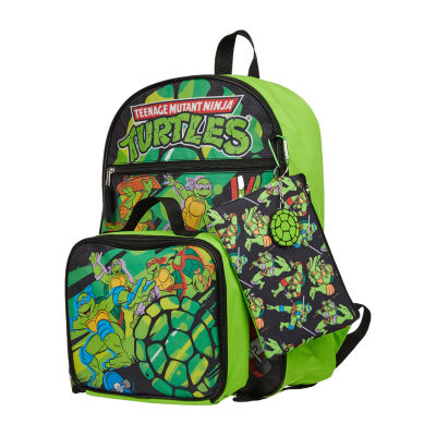 Licensed 5 Piece Teenage Mutant Ninja Turtles Backpack Set with Lunch Bag