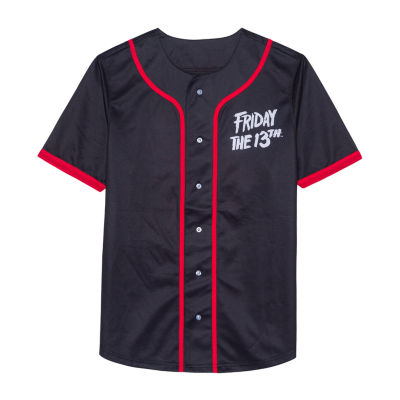 Mens Short Sleeve Friday The 13th Jersey