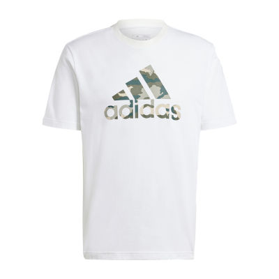 adidas Big and Tall Mens Crew Neck Short Sleeve Graphic T-Shirt