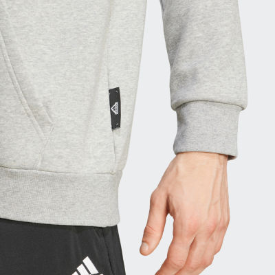 adidas Big and Tall Mens Long Sleeve Hoodie