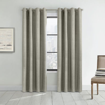 Thermaplus Denver Grommet Top Energy Saving 100% Blackout Single Curtain Panel
