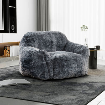 Sealy® Tore Faux Fur Memory Foam Bean Bag Chair