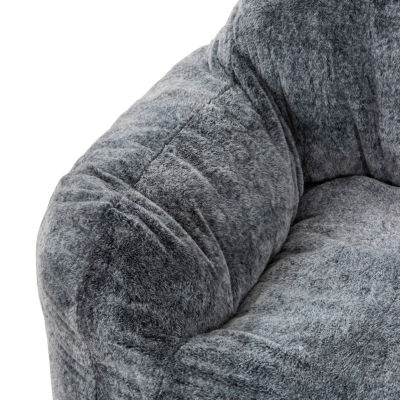 Sealy® Tore Faux Fur Memory Foam Bean Bag Chair