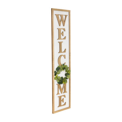 Northlight Welcome Framed Porch Sign