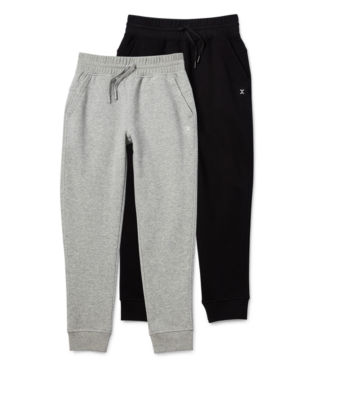 Xersion Little & Big Boys 2-pc. Mid Rise Cuffed Fleece Jogger Pant