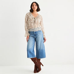 トップス P ANA A.n.a Orange Tops for Women - JCPenney