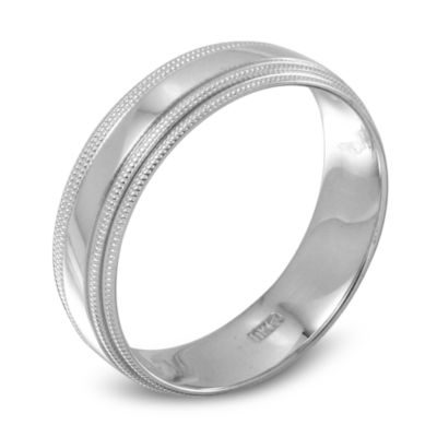 Mens 14K Gold Wedding Band