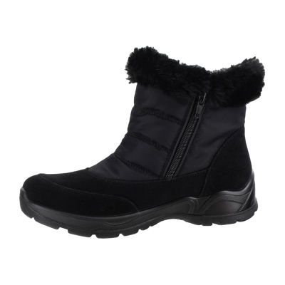 Easy Street Womens Frosty Waterproof Flat Heel Winter Boots