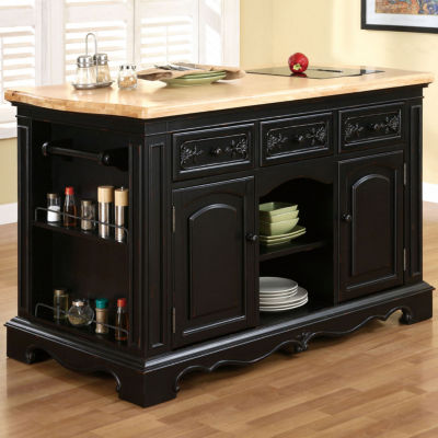 Pennington Kitchen Island with Granite Cutting SurfaceJCPenney, Color