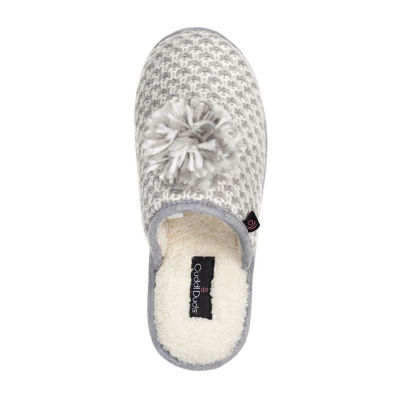 Cuddl Duds Knit Scuff Womens Bootie Slippers