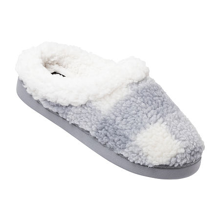  -Cuddl Duds Womens Clog Slippers