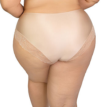 Curvy Couture Tulip Lace Hipster-1169