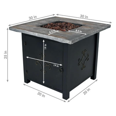 Sunnydaze Patio Collection Fire Pit