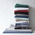 Home Expressions Solid and Stripe Bath Towel Collection
