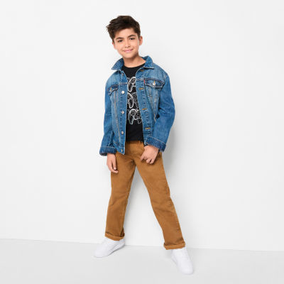 Levi's Big Boys Denim Lightweight Trucker Jacket