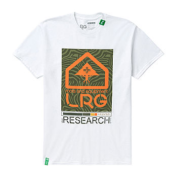 LRG Mens Crew Neck Short Sleeve Regular Fit Graphic T-Shirt