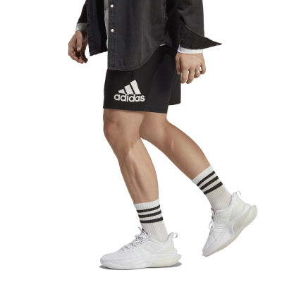 adidas 7" Mens Mid Rise Workout Shorts