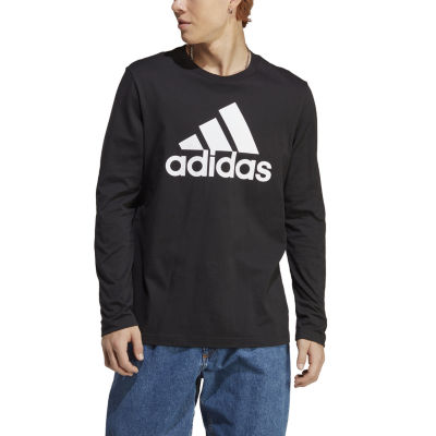 adidas Mens Crew Neck Long Sleeve T-Shirt