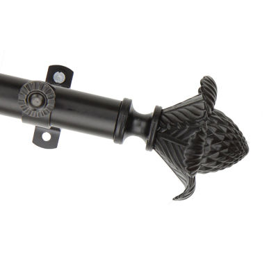 Rod Desyne Bloom 3/4 IN Adjustable Curtain Rod