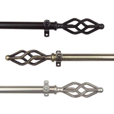 Rod Desyne Marquise 3/4 IN Adjustable Curtain Rod