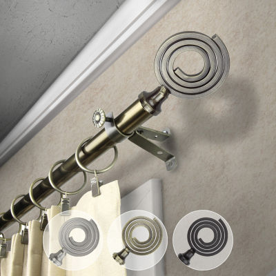 Rod Desyne Coil 3/4 Adjustable Curtain