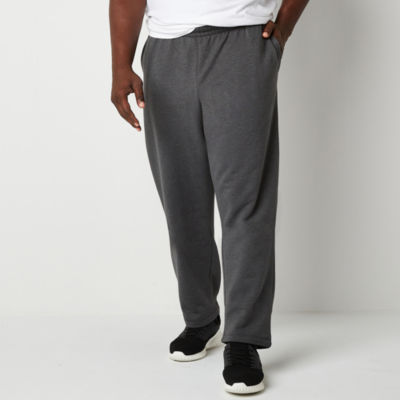 Xersion Quick Dry Cotton Fleece Mens Mid Rise Big and Tall Workout Pant