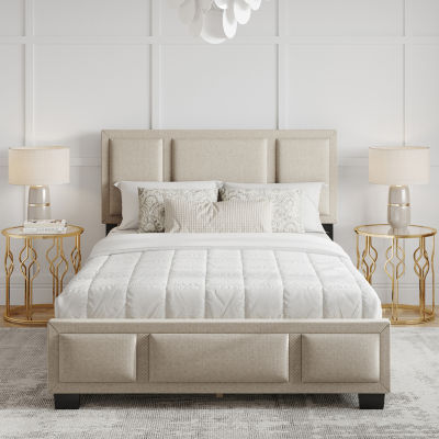 Triiptych Upholstered Platform Bed