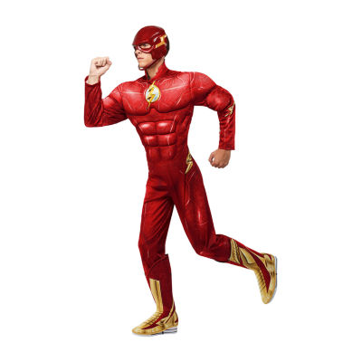 Mens The Flash Deluxe Costume - Dc Comics