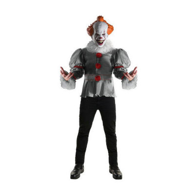 Mens It Pennywise Clown Deluxe 2-pc. Costume