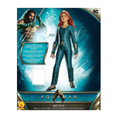 Girls Mera Costume - Dc Comics Aquaman
