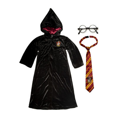 Little & Big  Unisex Deluxe Robe Harry Potter 3-pc. Costume