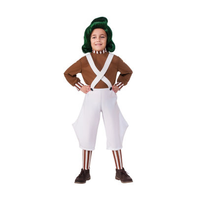 Little & Big  Unisex Oompa Loompa 3-pc. Costume