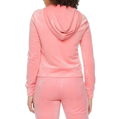 ジップスポーツジャケットJuicyCouture Cropped Zip Front Hoodie - Juicy Couture