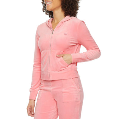 Juicy By Couture Midweight Womens Juniors Track Jacket