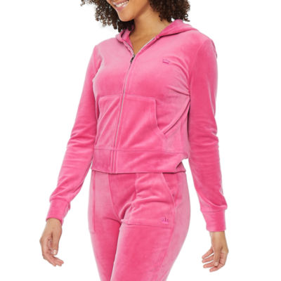 Juicy By Couture Midweight Womens Juniors Track Jacket