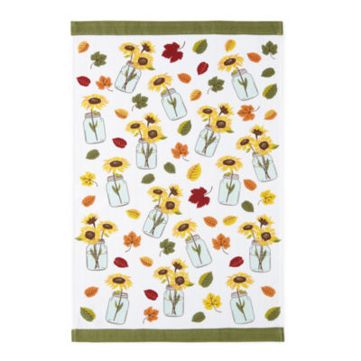 Homewear Sunflower Mason Jar 2-pc. Kitchen Towel