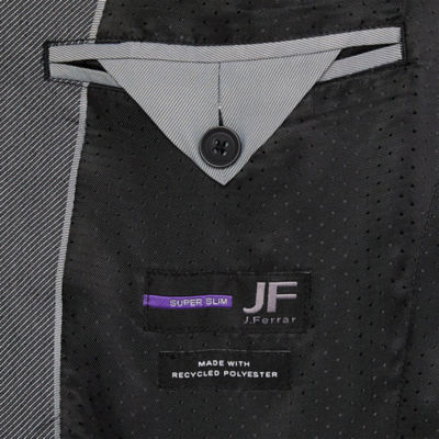 J. Ferrar Mens Stretch Fabric Super Slim Fit Tuxedo Jacket