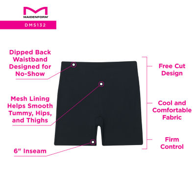 Maidenform Modern Shapers Slip Shorts Dms132 Womens