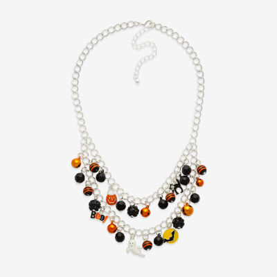 Mixit Halloween Charm 18 Inch Cable Beaded Necklace