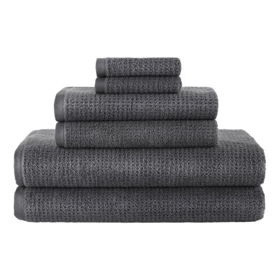 Home Expressions 6-pc. Quick Dri® Solid Bath Towel Set