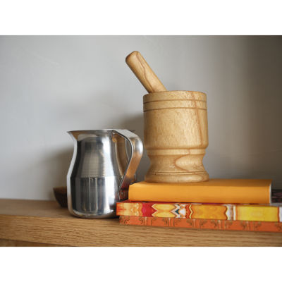 IMUSA Jumbo 2-pc. Wood Mortar and Pestle Set